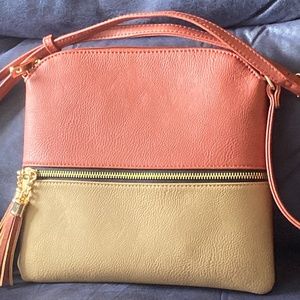 Tassel crossbody long shoulder strap